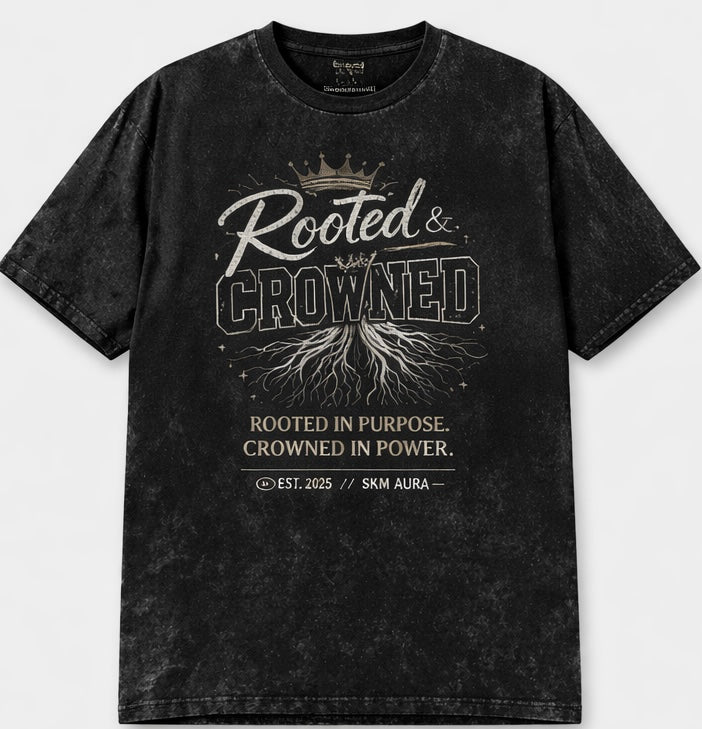 Rooted and Crowned "Divinely Rooted" Tee