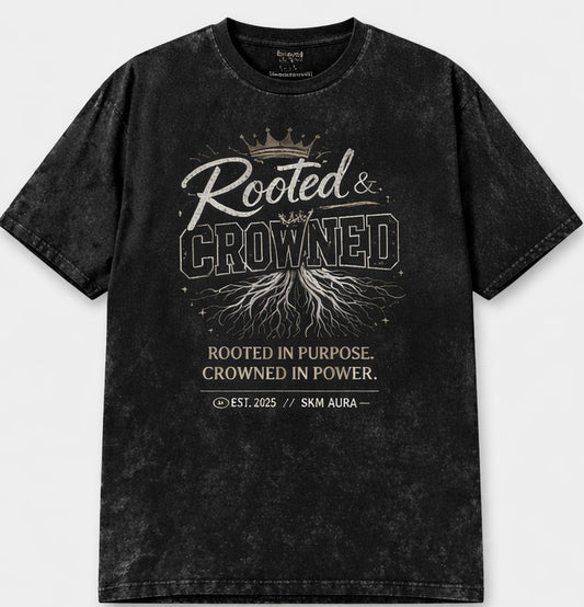 Rooted and Crowned "Divinely Rooted" Tee